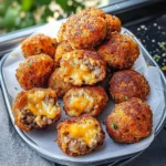 Crispy Hashbrown Sausage Bites