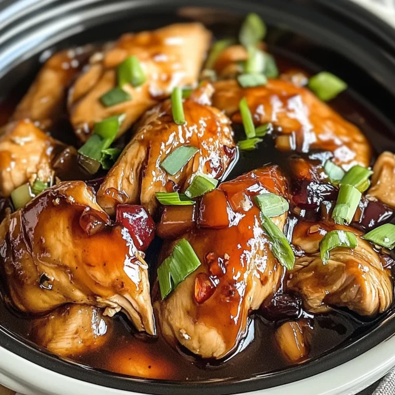 Crock Pot Bourbon Chicken Recipe is a must-try dish!