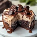Delicious Brownie Ice Cream Cake