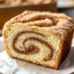 Deliciously Easy Cinnamon Donut Loaf