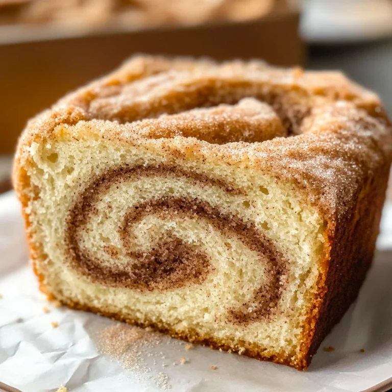Deliciously Easy Cinnamon Donut Loaf