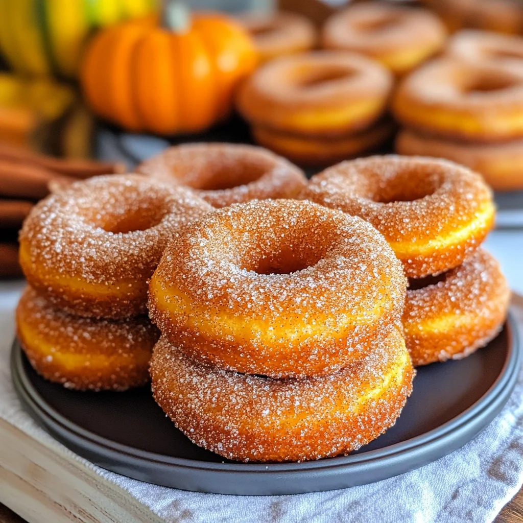 Easy Baked Pumpkin Donuts