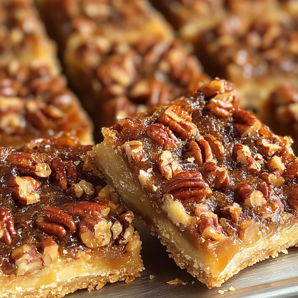 Easy Pecan Pie Bars