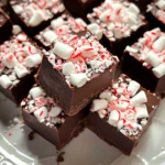 Hot Chocolate Peppermint Fudge!
