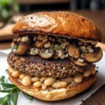 Mushroom Veggie Burgers