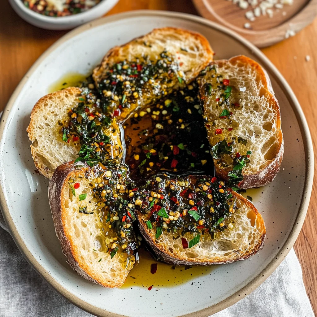 Olive Oil and Balsamic Vinegar Bread Dip