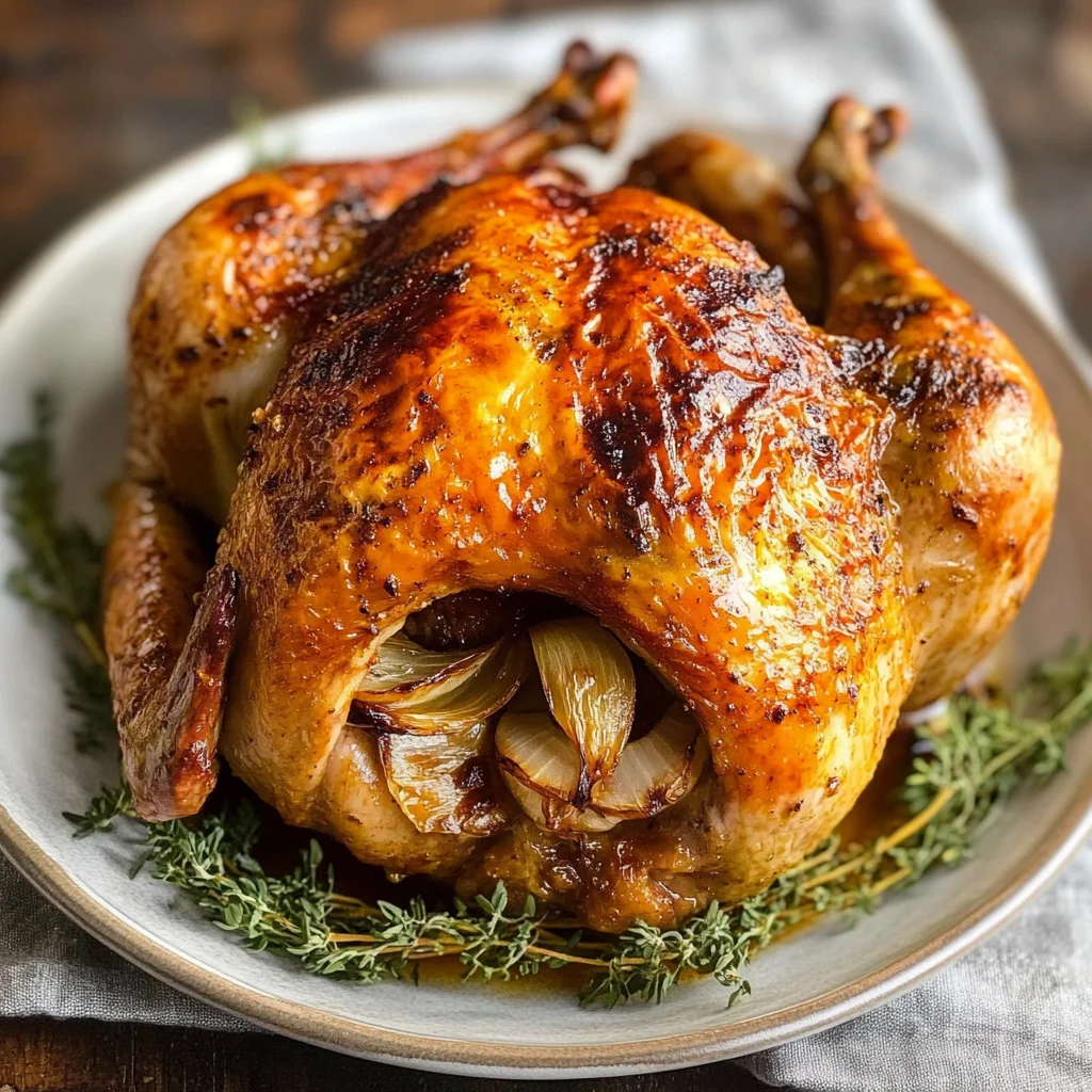 Oven Roasted Whole Chicken