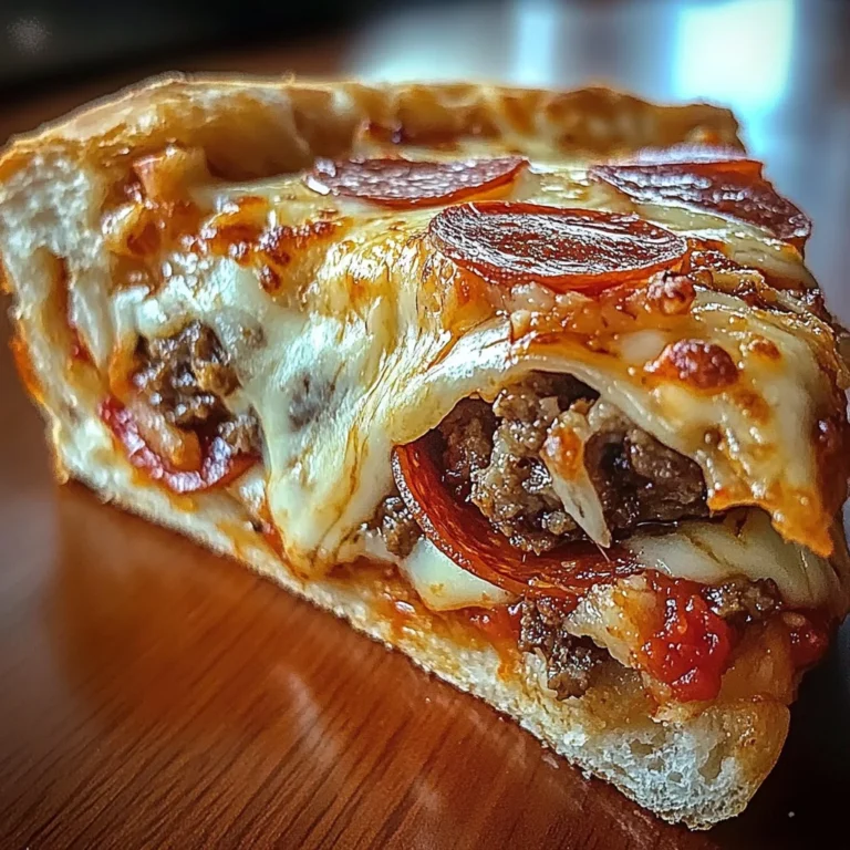 Pizza Burger Pie: A Delicious Twist on Classic Flavors