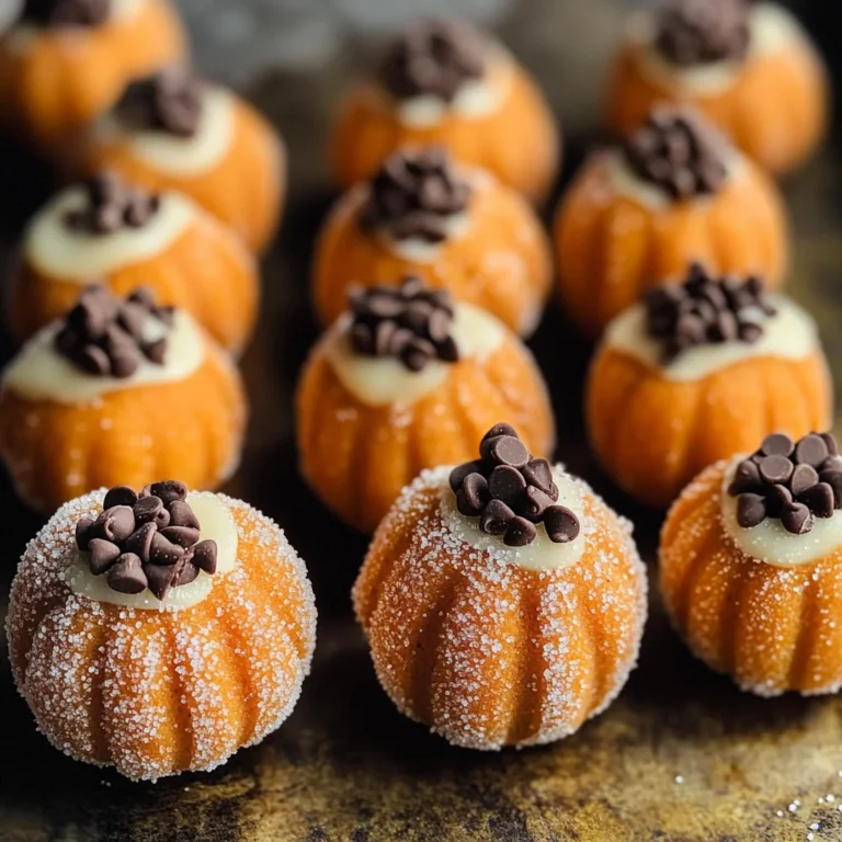 Pumpkin Cheesecake Truffles