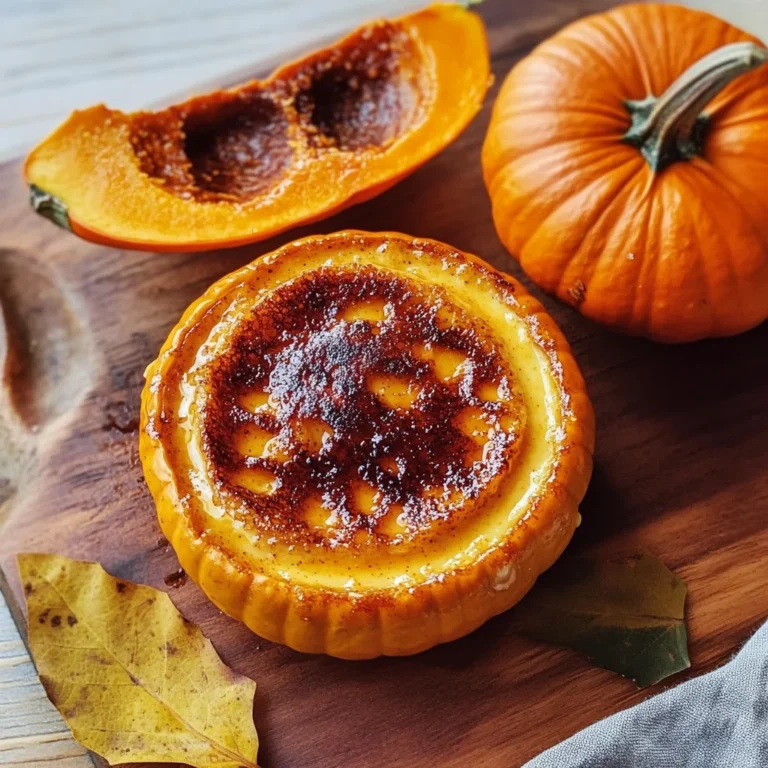 Pumpkin Spice Crème Brûlée
