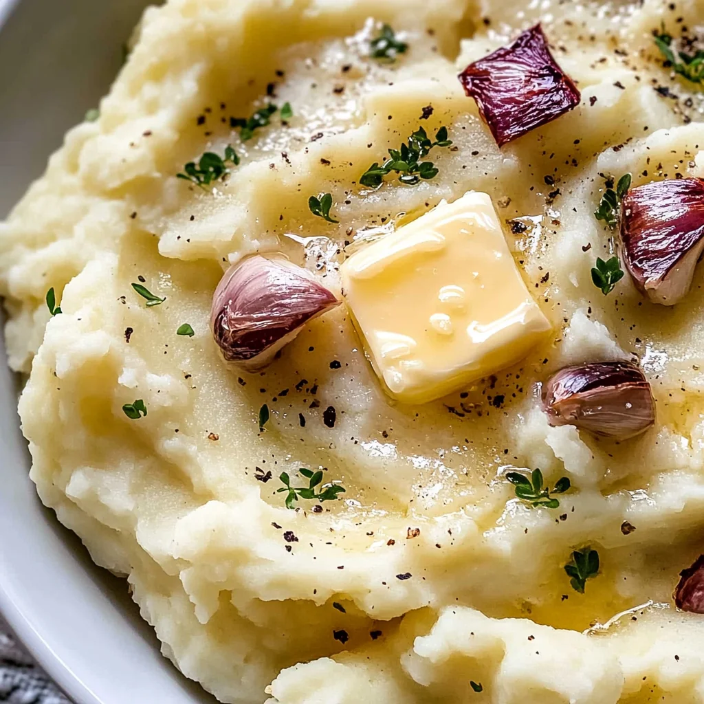 Roasted Garlic Mashed Potatoes