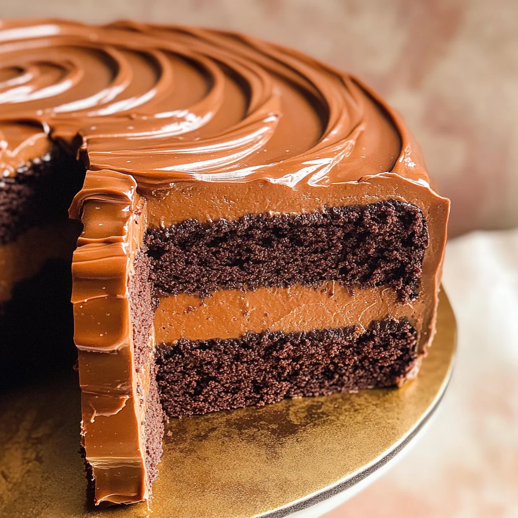SALTED CARAMEL CHOCOLATE FUDGE CAKE RECIPE