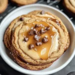 Salted Caramel Cheesecake Cookies
