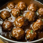 Slow Cooker Salisbury Steak Meatballs: Family-Friendly Comfort