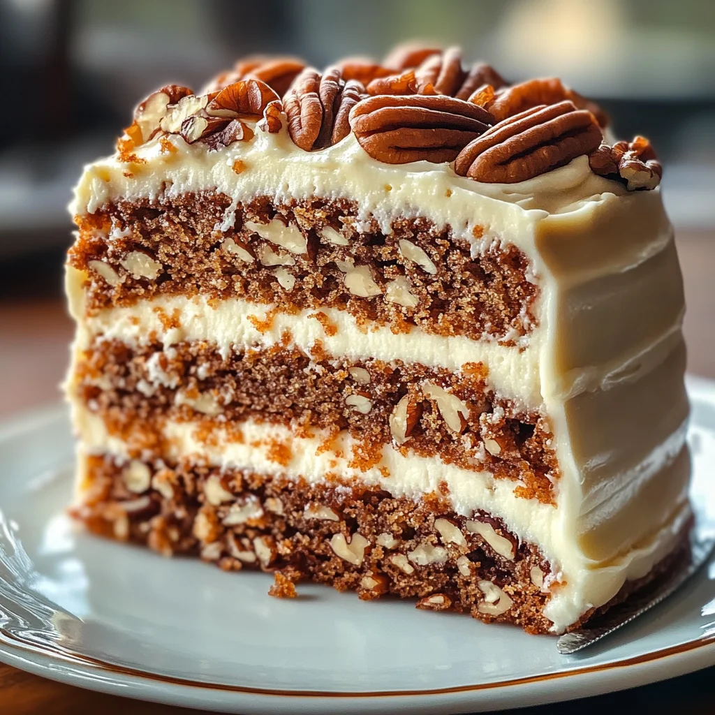 Southern Georgia Pecan Cake Recipe