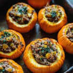 Stuffed Mini Pumpkins Recipe