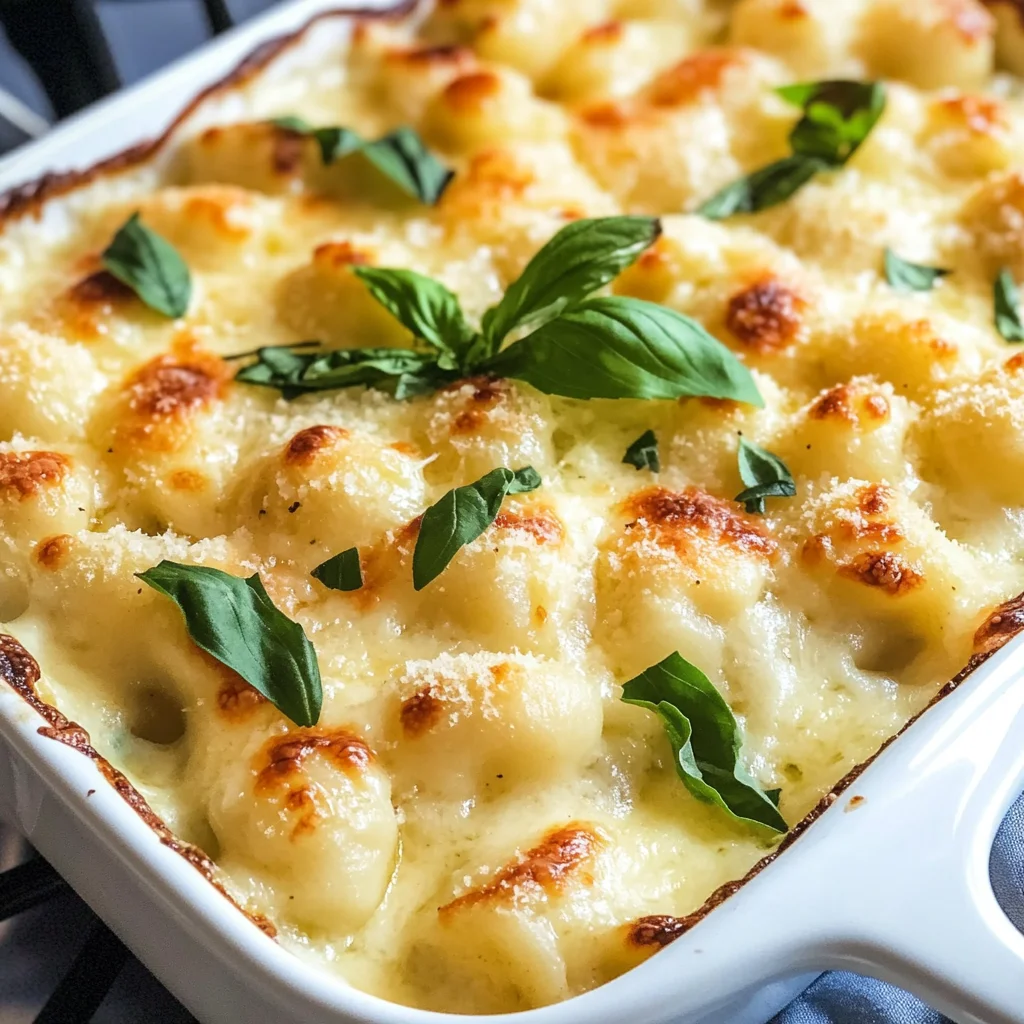Tasty Baked Gnocchi Mac and Cheese