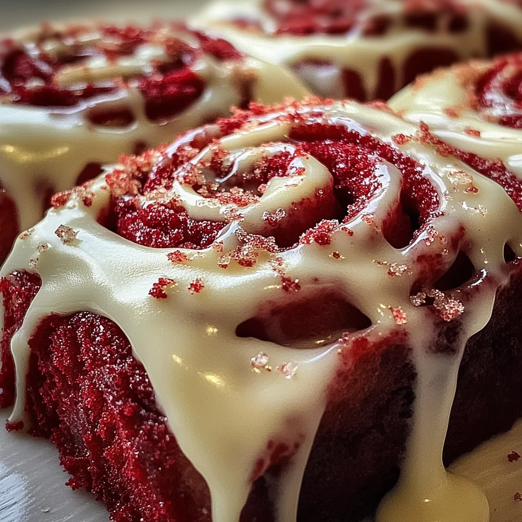 ed Velvet Cinnamon Rolls: A Decadent Twist on a Classic