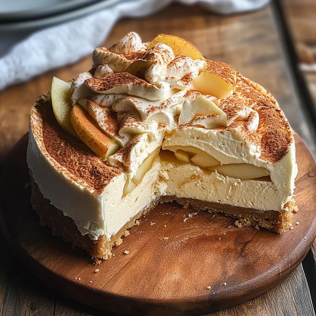 Apple Cider Cheesecake
