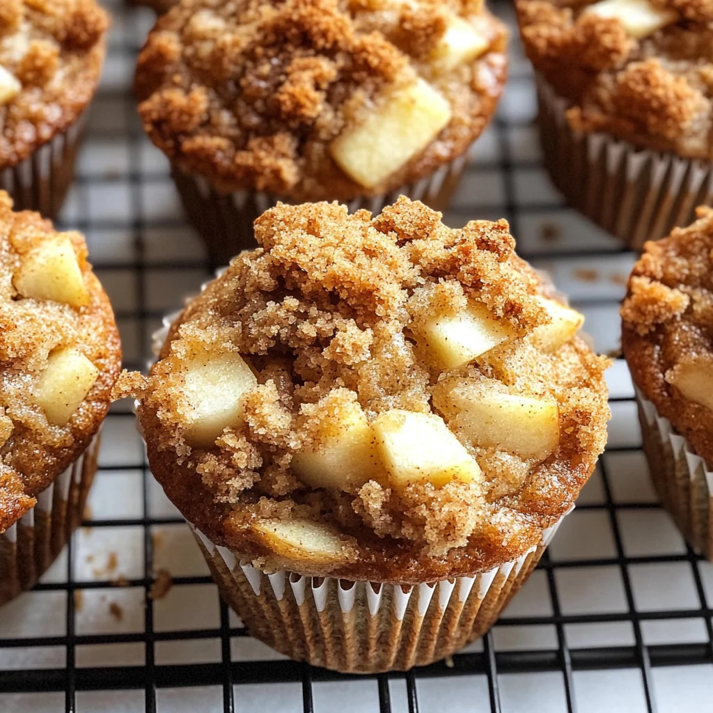 Apple Cinnamon Crumb Muffins