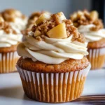 Apple Crisp Cupcakes