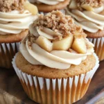Apple Crumble Cupcakes