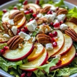 Autumn Harvest Honeycrisp Apple and Feta Salad