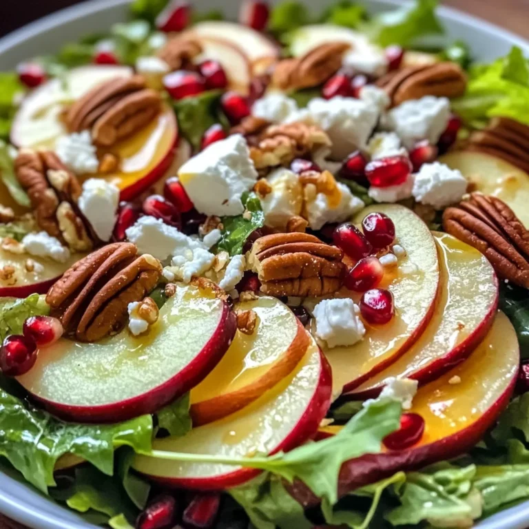 Autumn Harvest Honeycrisp Apple and Feta Salad