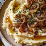 Best Ever Caramelized Onion Mashed Potatoes