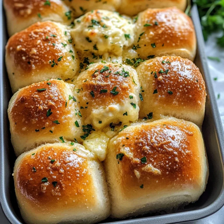 Buttery cheese Garlic Rolls, everyone will love them!