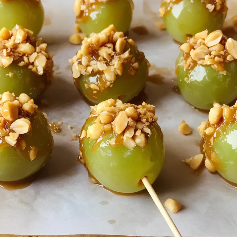 Caramel Apple Grapes