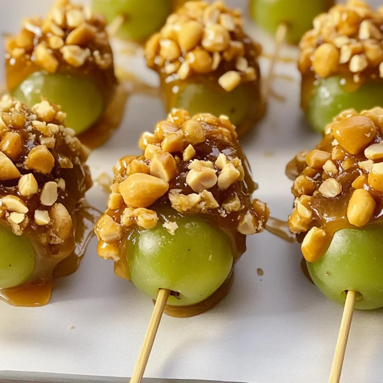 Caramel Apple Grapes