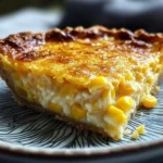 Cheddar Sweet Corn Pie