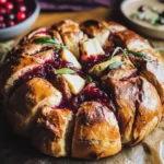 Cranberry Brie Pull-Apart Bread