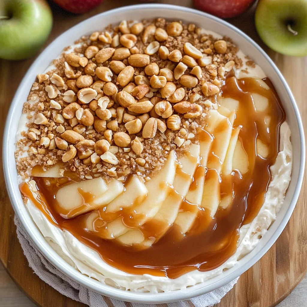 Cream Cheese Caramel Apple Dip