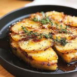 Crispy Balsamic-Thyme Potato Torte