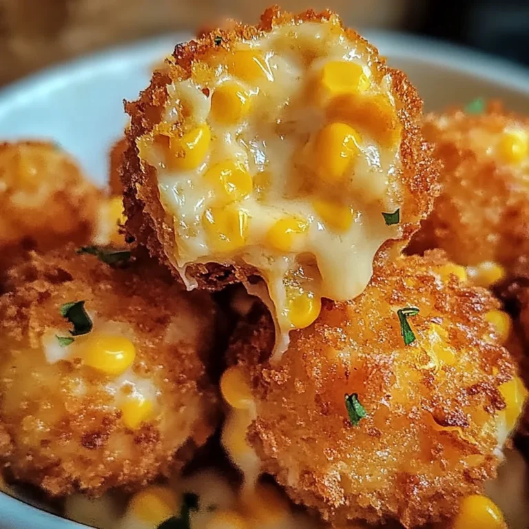 Crispy Corn Cheese Bites