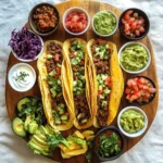 Easy Taco Recipe Dinner Board