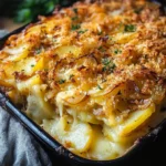 French Onion Potato Bake