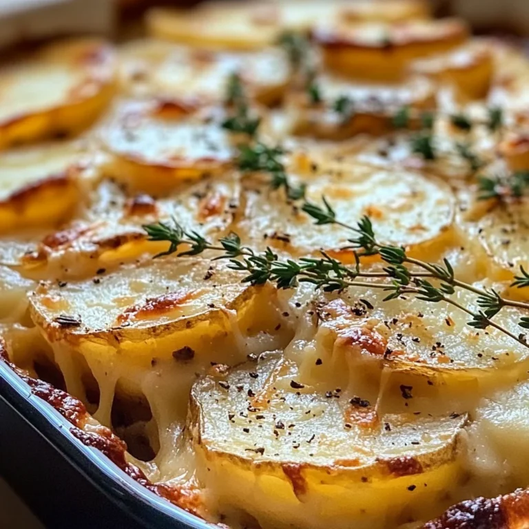 French Onion Potato Bake