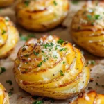Garlic Parmesan Duchess Potatoes