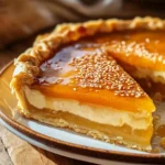 Golden Greek Honey Pie (Melopita)