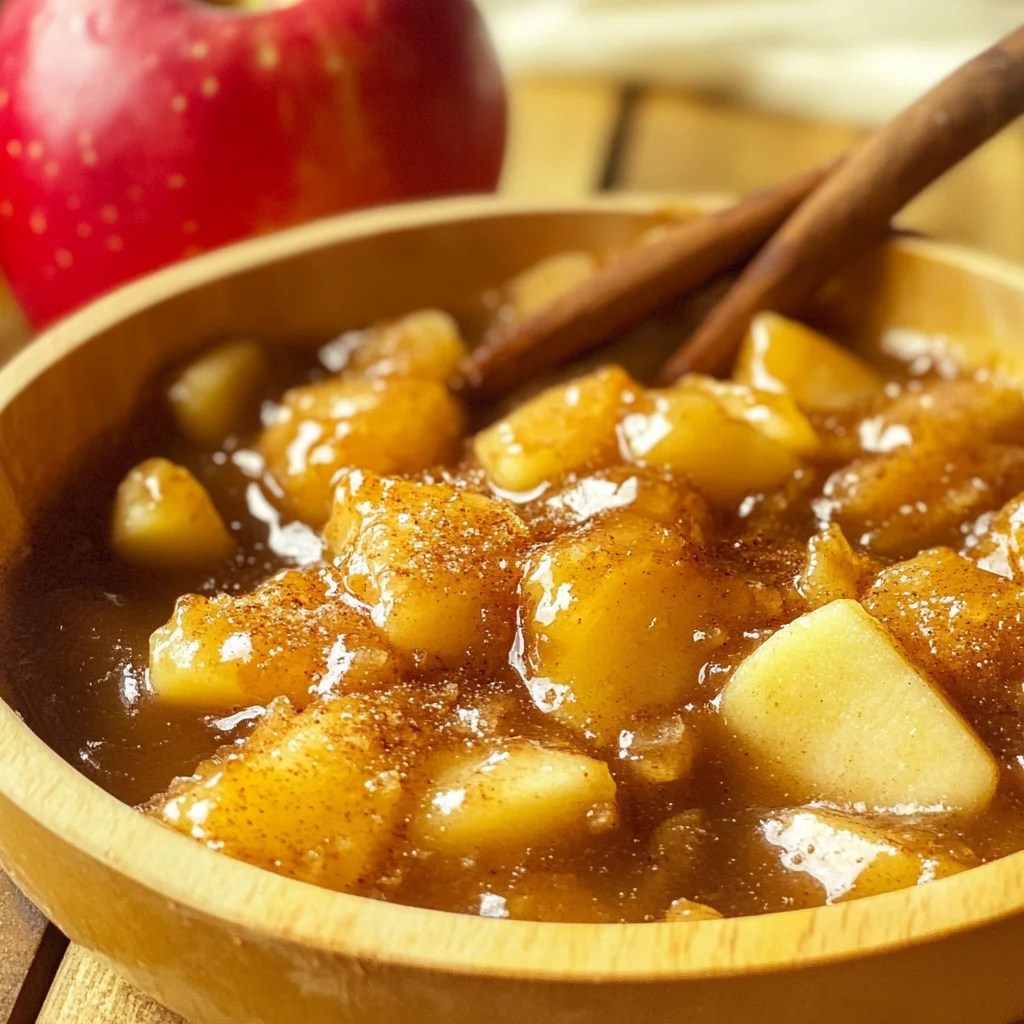 Homemade Apple Pie Filling