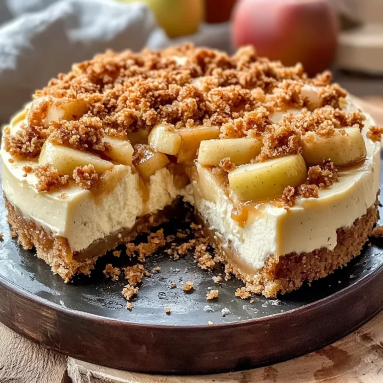 Irresistible Apple Crumble Cheesecake Recipe You’ll Crave Again