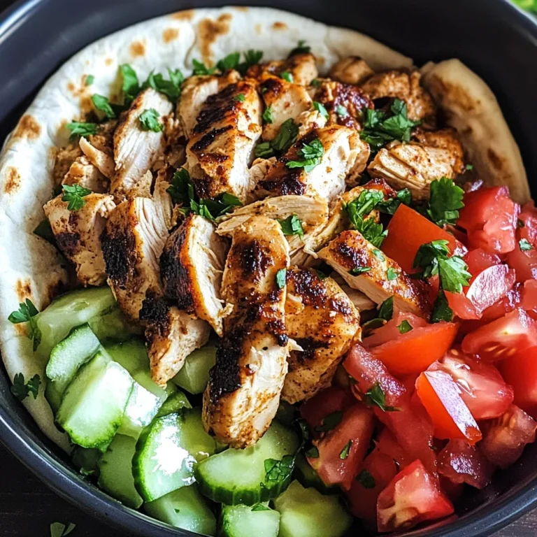 Middle Eastern Chicken Shawarma