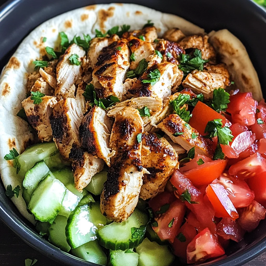 Middle Eastern Chicken Shawarma