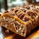 Nana’s 3-Ingredient Pecan Log