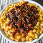 Pulled beef Mac and Cheese