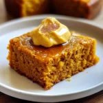 Pumpkin Cornbread with Cinnamon Honey Butter