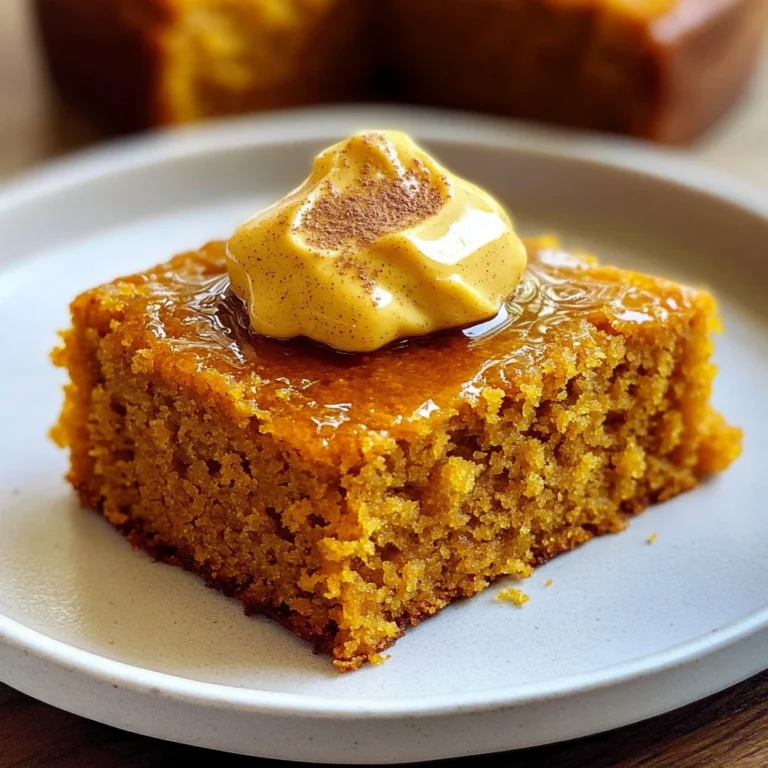 Pumpkin Cornbread with Cinnamon Honey Butter